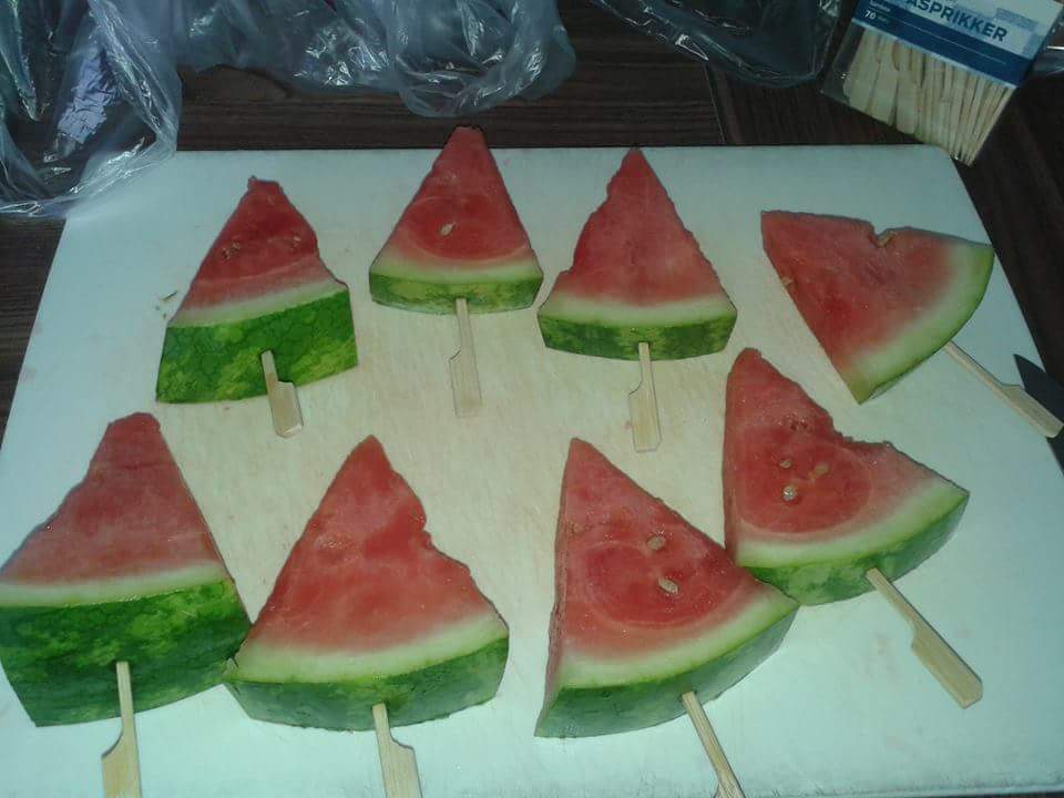 watermeloen ijsjes