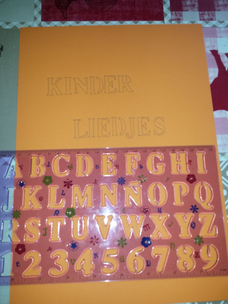 Kinderliedjesboek kaft 