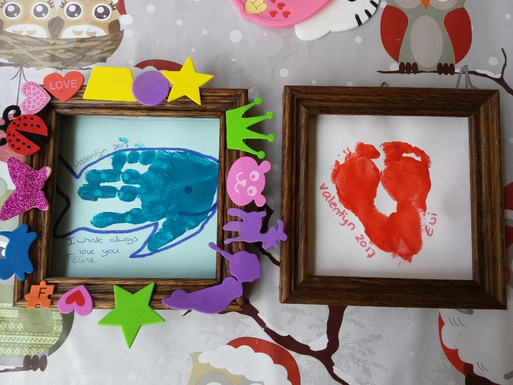 Valentijn knutselen voor ouders - een creatief cadeau door kinderen voor Valentijnsdag. Leuk met baby, peuter en kleuter te maken volwassenen I whale always love you