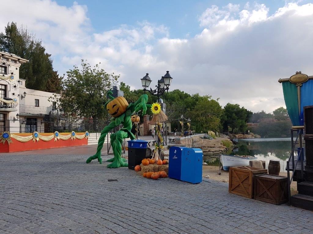 Port Aventura Park in Halloween sfeer