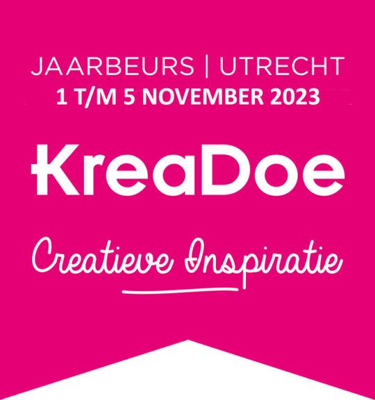 Kreadoe 2023. Bezoek zeker de Jaarbeurs Utrecht van 1 t/m 5 november 2023 als je wel van wat creativiteit houdt. Kidsplein en workshops
