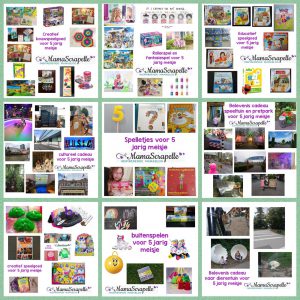 verlanglijst voor 5 jarig meisje