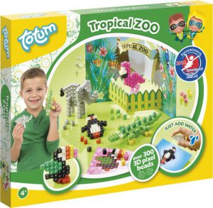 3D Pixel beads van Totum Tropical zoo
