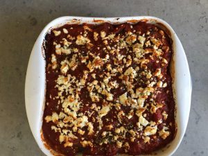 Griekse Involtini kerstmenu vegetarisch ovengerecht