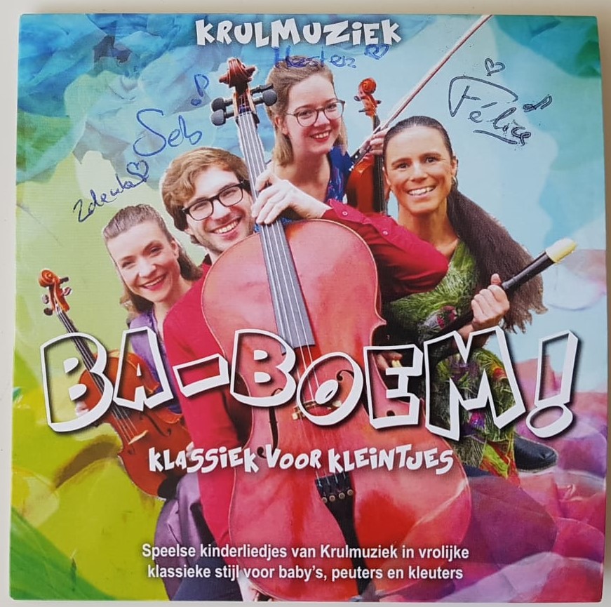 BaBoem muziek voor kleine kinderen Krulmuziek