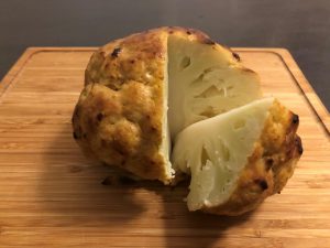 geroosterde bloemkool vegetarisch groentegerecht kerstmenu