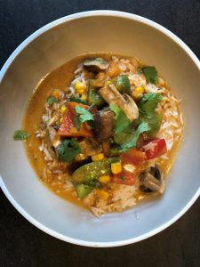 thaise rode curry van Bosh!