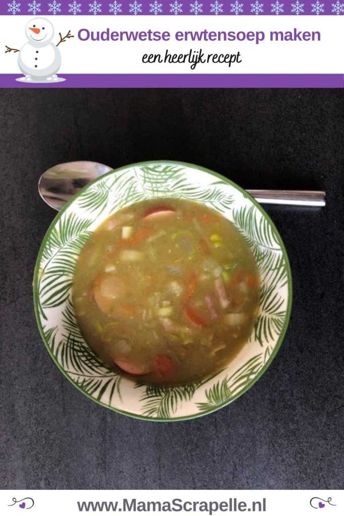ouderwetse erwtensoep maken