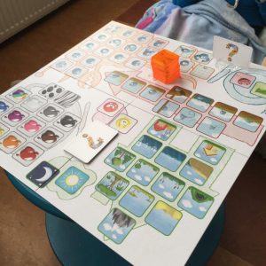 familiespellen voor de vakantie