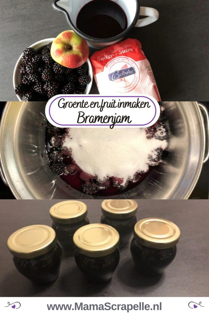 groente en fruit inmaken bramenjam