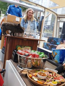 netwerken op de blogboot