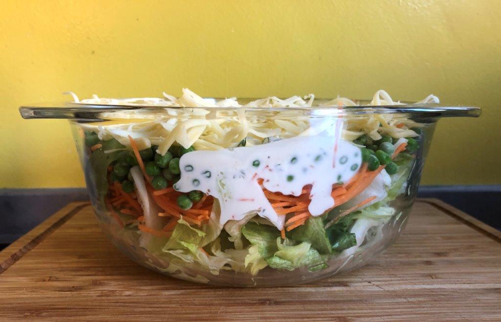 7 lagen salade