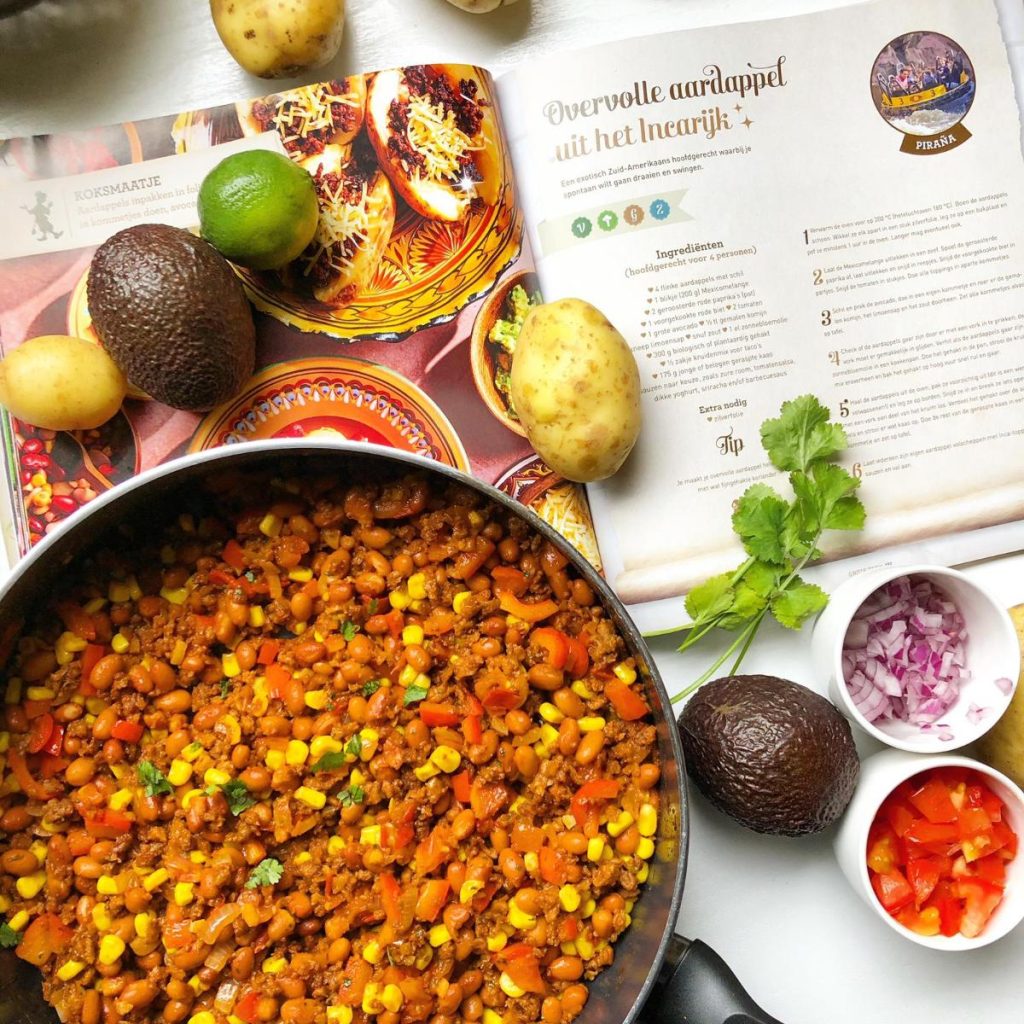 overvolle aardappel