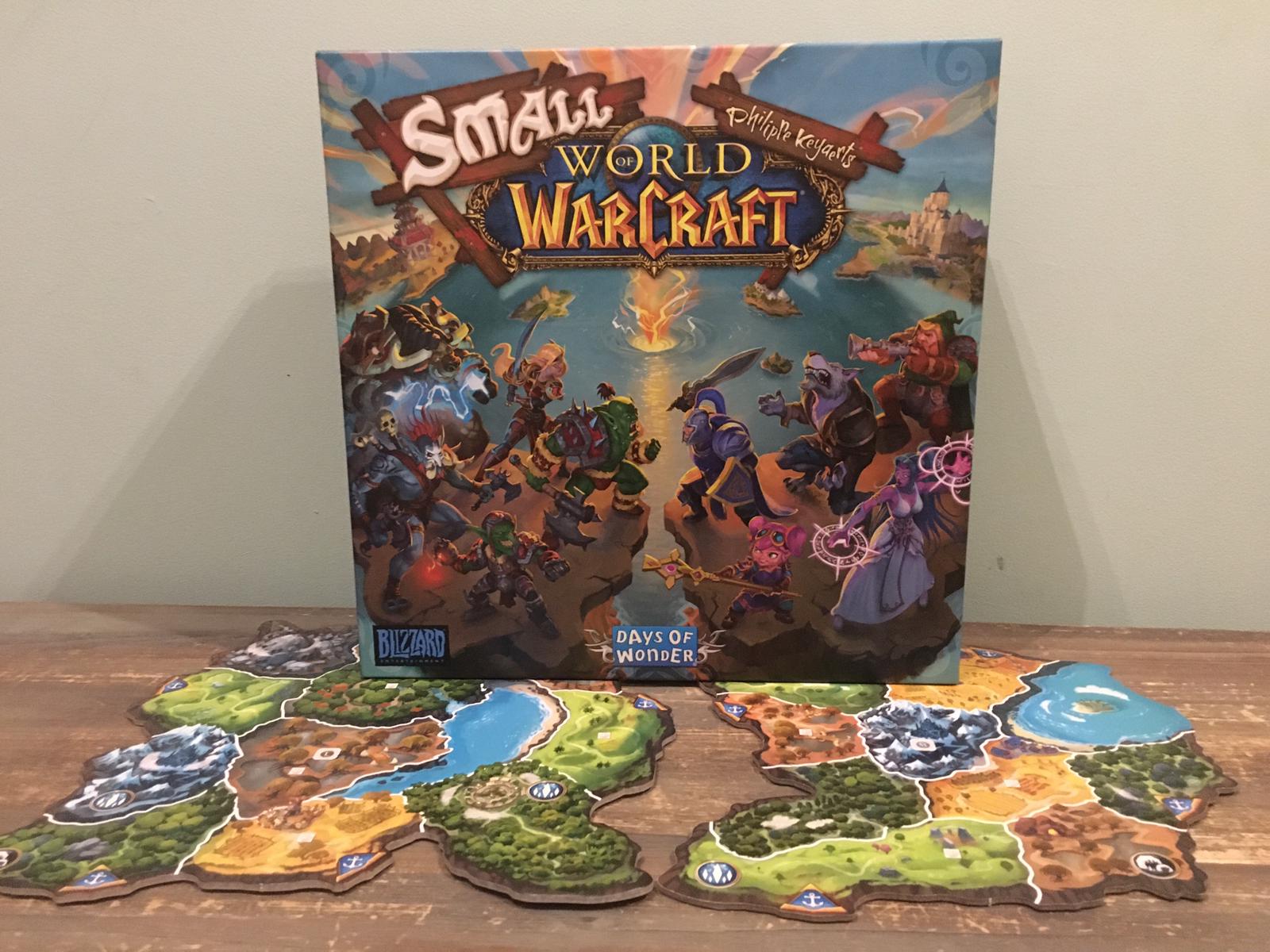 geloof Noord suspensie Small World of Warcraft bordspel van Asmodee - MamaScrapelle