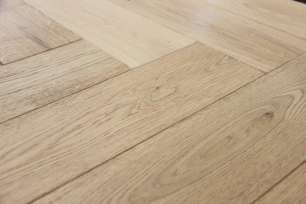 houten visgraat vloer