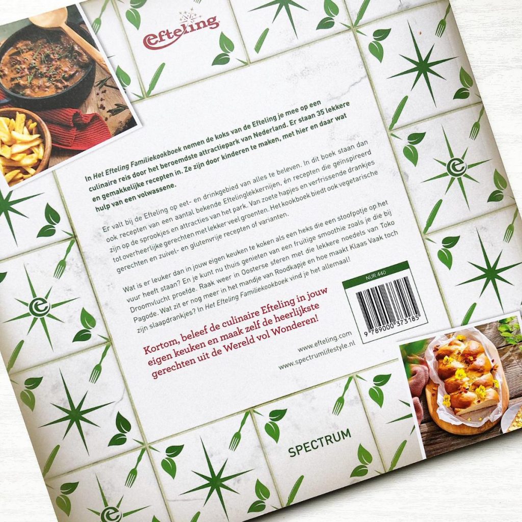 Het Efteling Familie kookboek plus twee recepten. Tover nu je keuken om in de magische wereld van de Efteling. Welk recept wil jij maken?