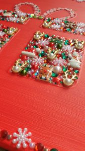 kunstwerken van glitters