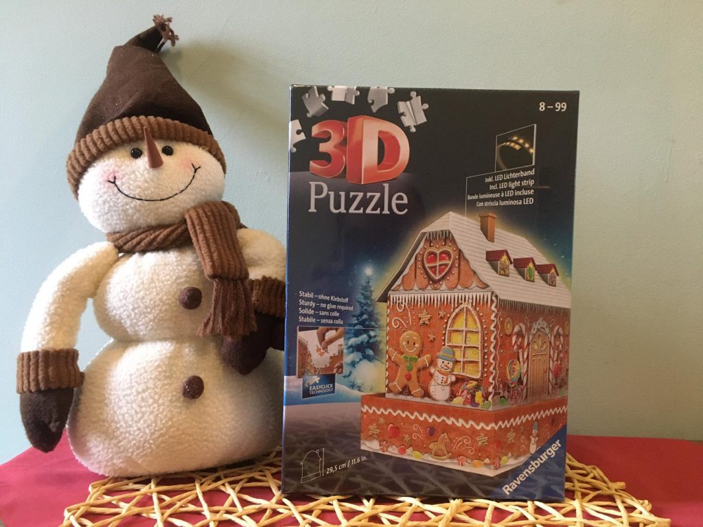 Duur Aandringen Volwassenheid Ravensburger 3D puzzel - een gingerbread house maken -