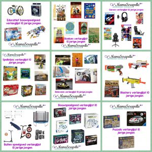 verlanglijst 10 jarige jongen
