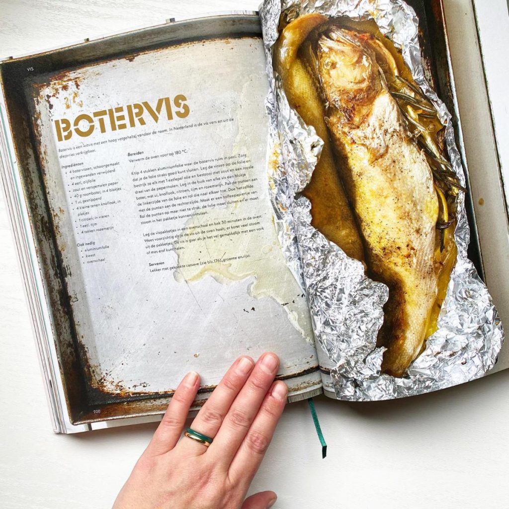 botervis recept Paramaribo Kookboek