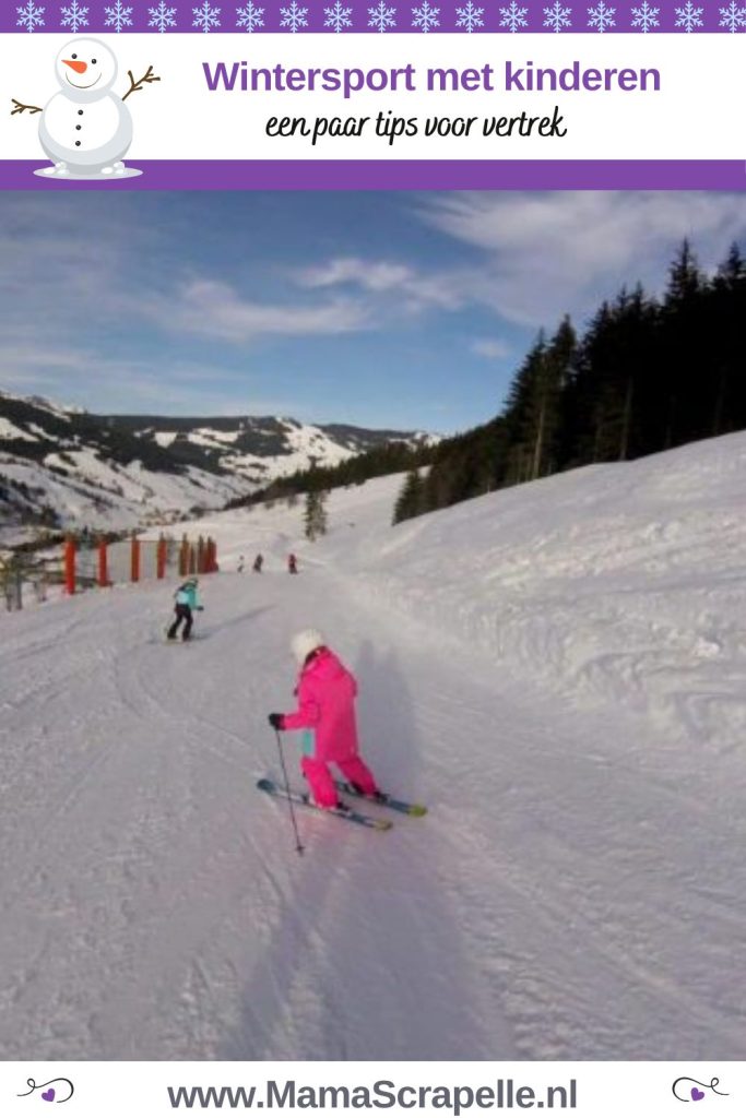 wintersport met kinderen