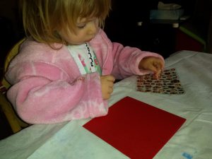 kerstkaarten maken met kinderen