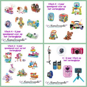 VTech verlanglijstje 0 - 12 jaar