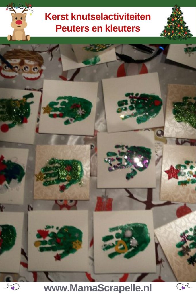 kerst knutselactiviteiten peuters en kleuters