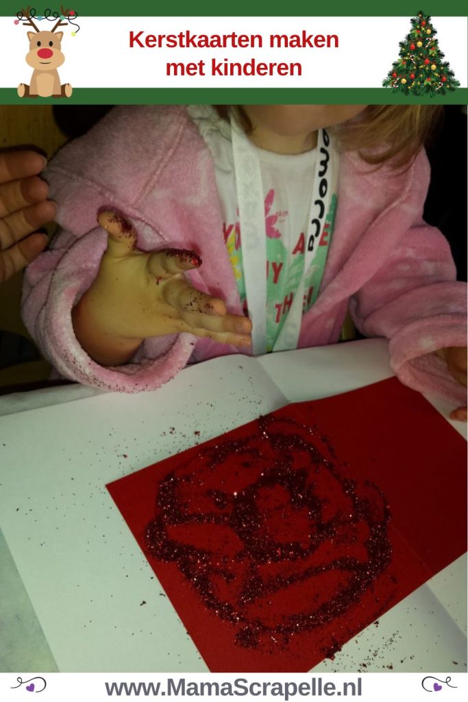 kerstkaarten maken met kinderen