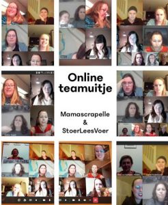 online teamuitje MamaScrapelle StoerLeesVoer