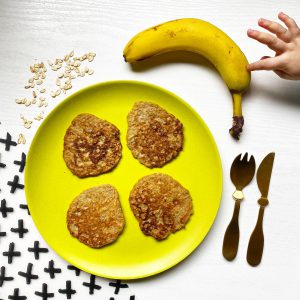 banaan havermout pannenkoekjes