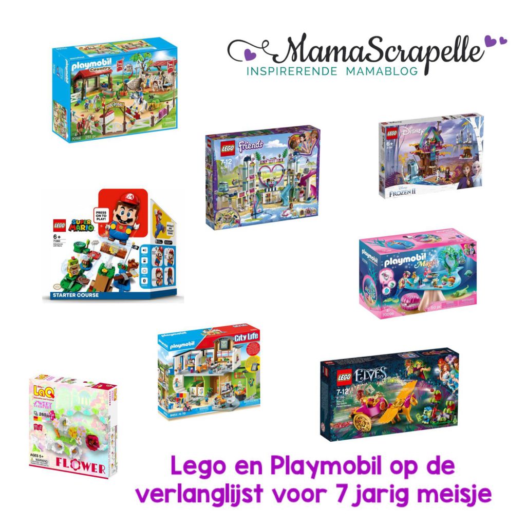 Lego en Playmobil voor meiden