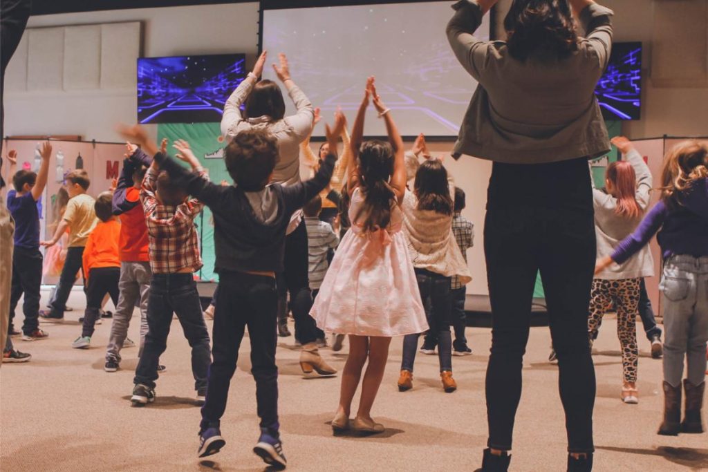 dansen spelletjes in de klas