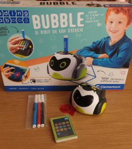 Bubble tekende robot