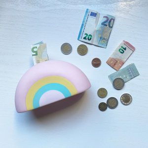sparen voor kinderen geld spaarpot