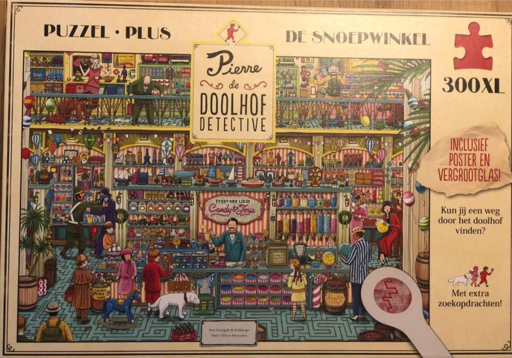 pierre de doolhofdetective de snoepwinkel