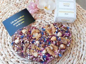 chocoladehart voor moeder