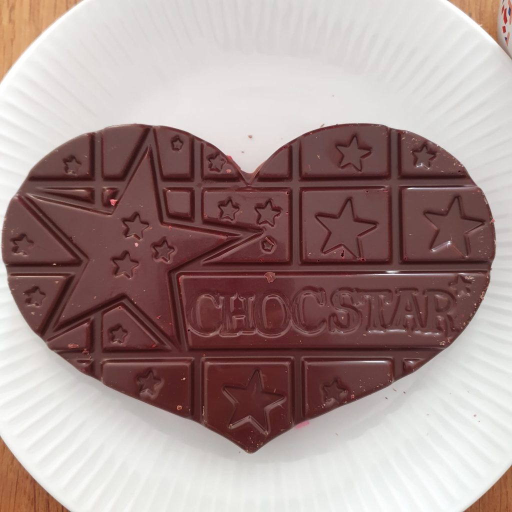 chocolade hart laten bezorgen