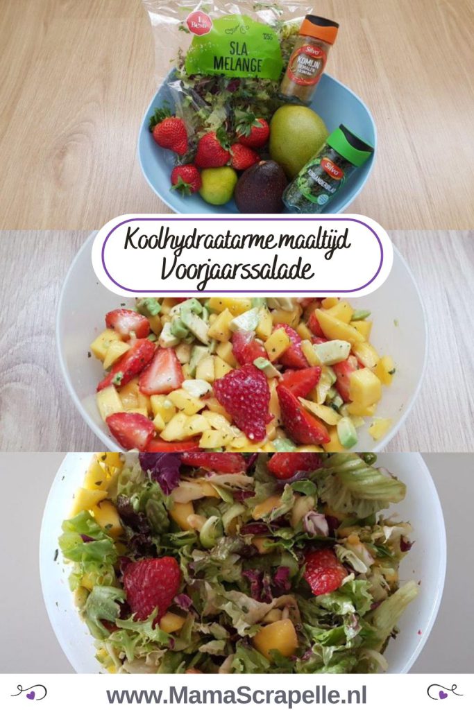 koolhydraatarme maaltijd voorjaarssalade