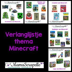 Verlanglijst thema Minecraft