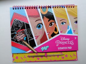 Totum princess scratch pad