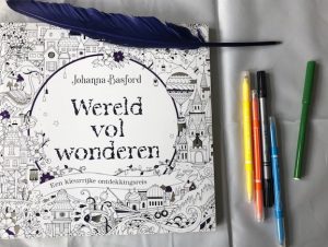 voorkant kleurboeken van Johanna Basford