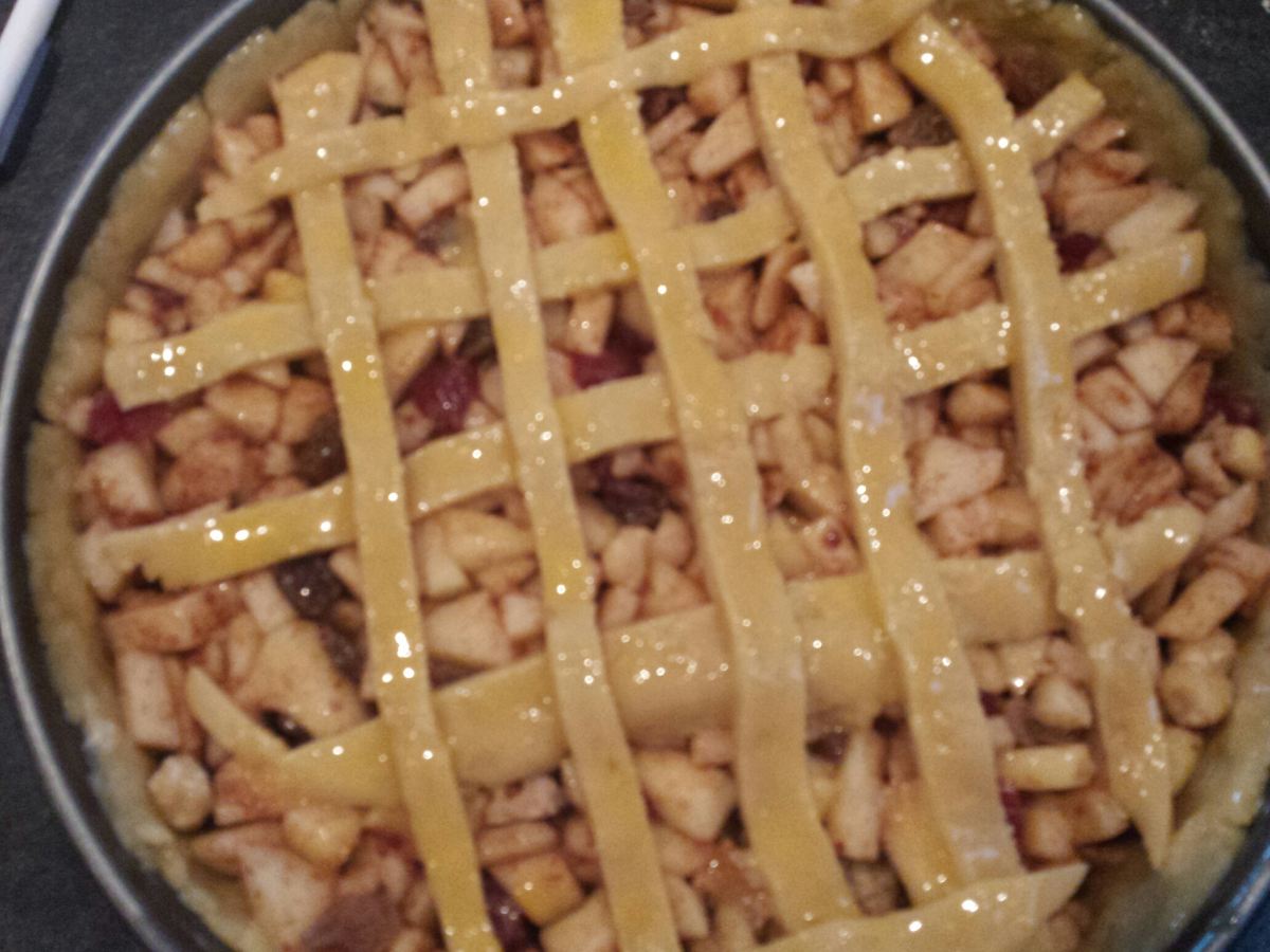taart in oven