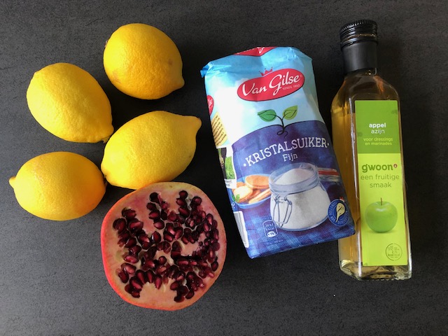 ingrediënten Lekker en gezond fermenteren met citroen