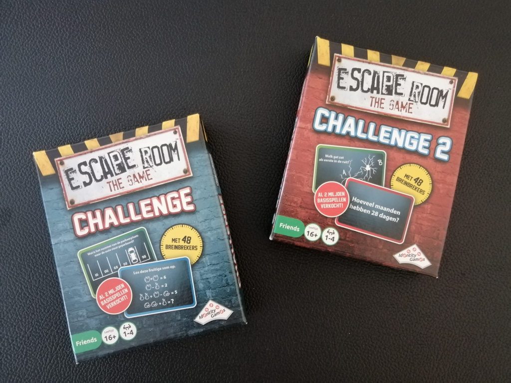 Escape room game challenge