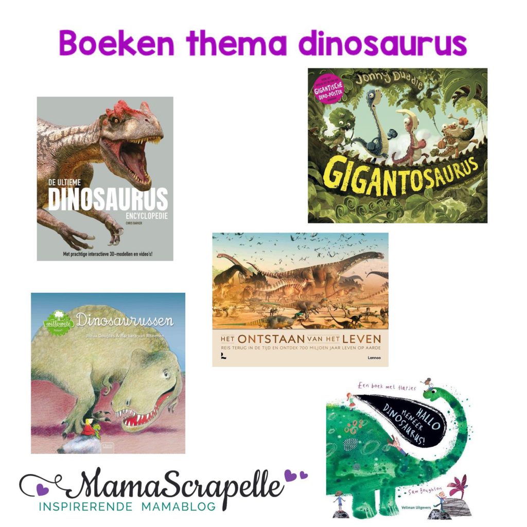Verlanglijstje thema dinosaurus boeken