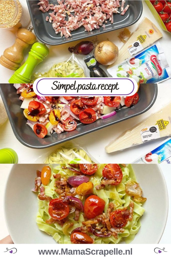 simpel pasta recept