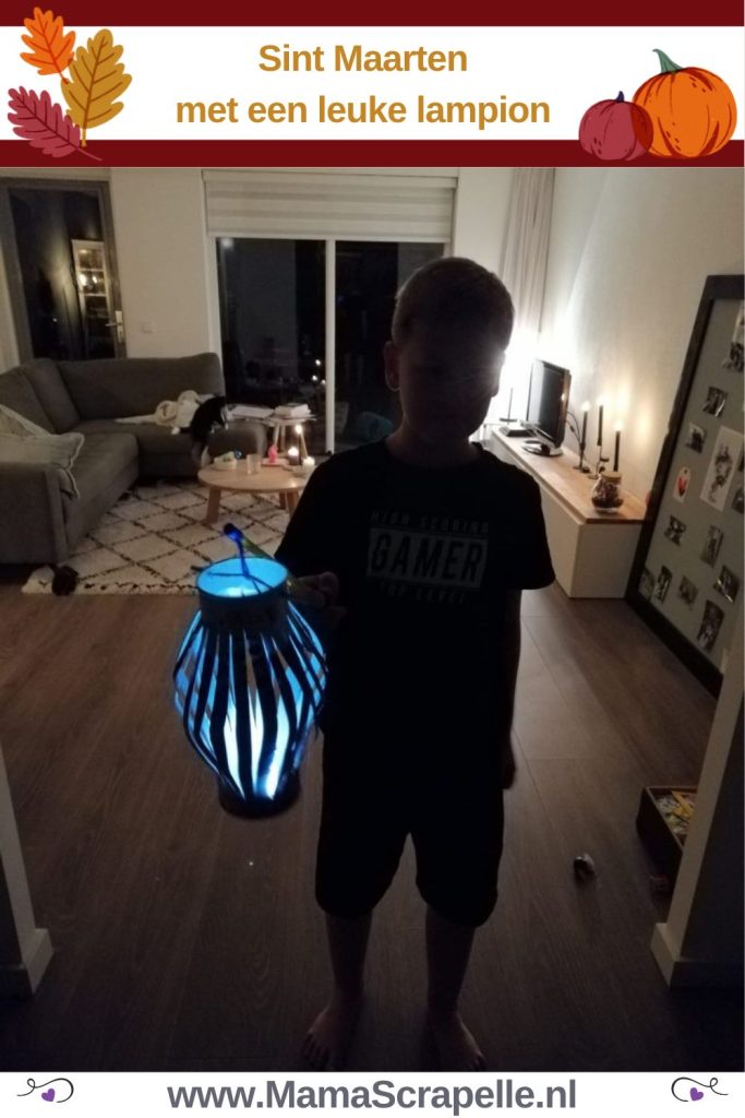 sint maarten met een leuke diy lampion