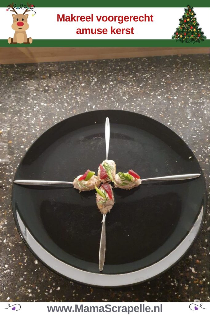 makreel voorgerecht amuse kerst