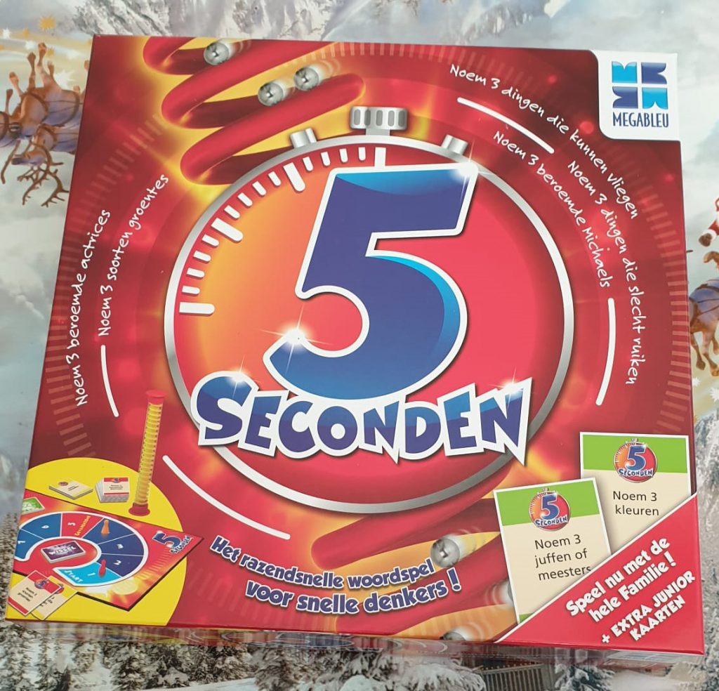 5 seconden bordspel Megablue